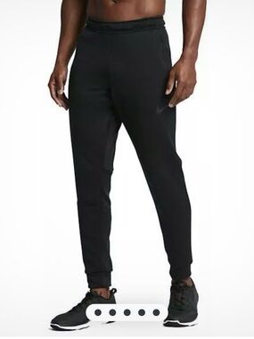 Nike Black Slim Fit Athletic Joggers